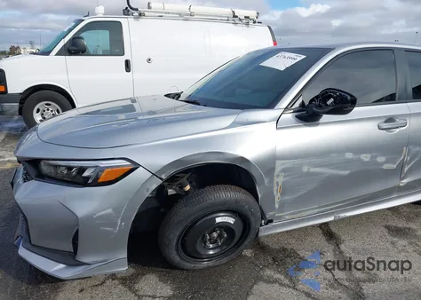 2025 Honda Civic Sport from USA, damaged, VIN 2HGFE2F59SH586255